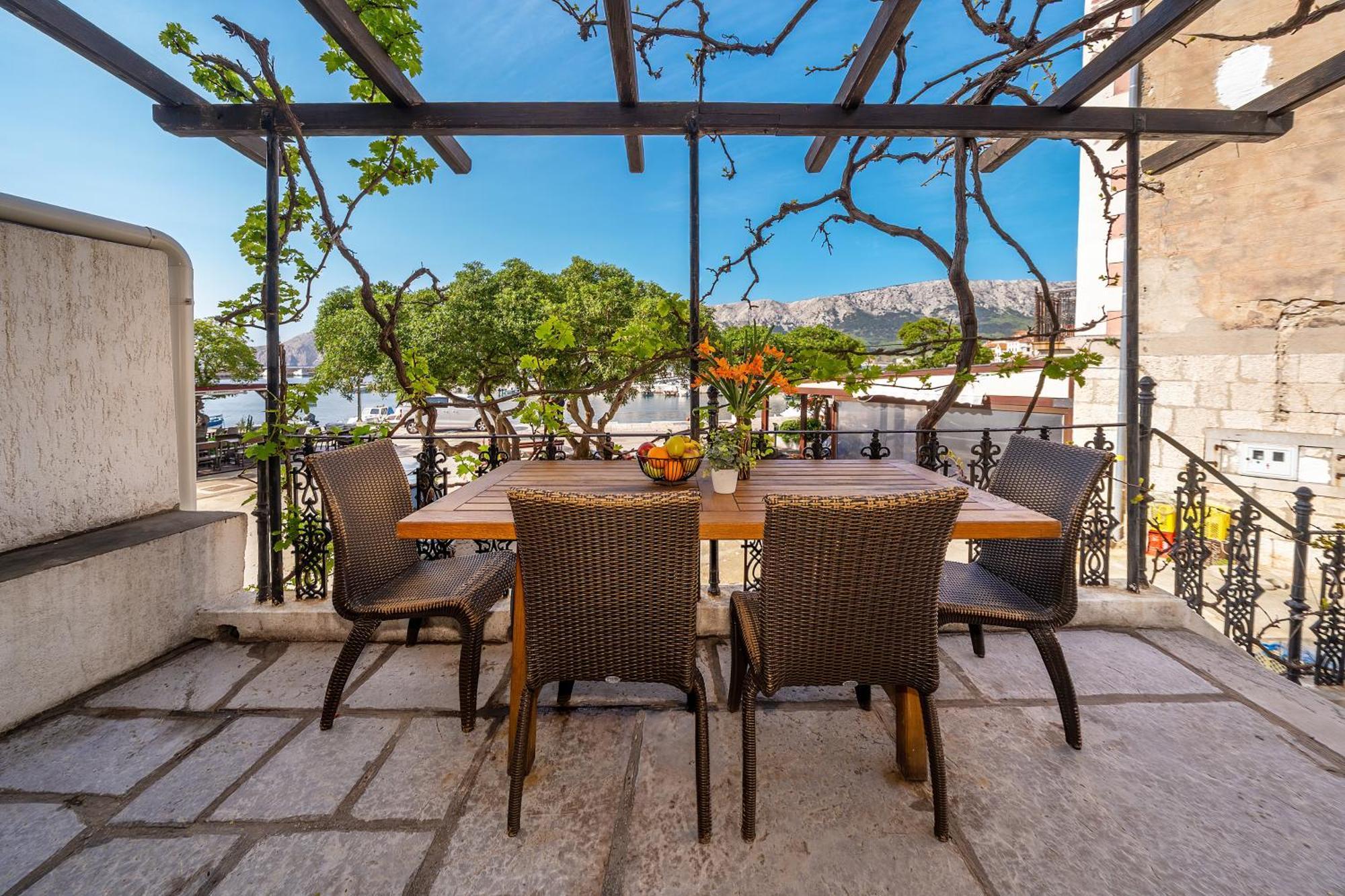 Apartments Ivo With Sea View Baška Εξωτερικό φωτογραφία
